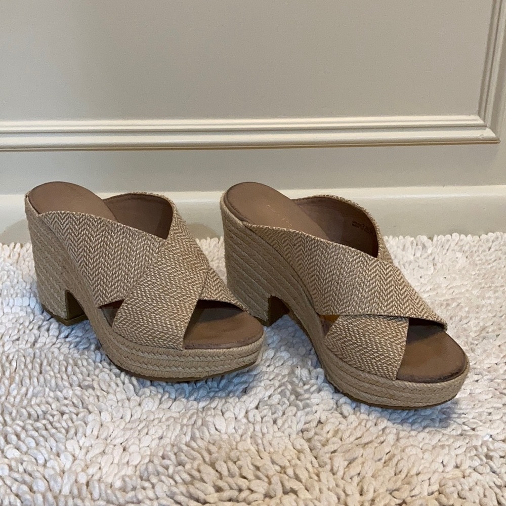 Chinese Laundry Heeled Sandals, 7.5
